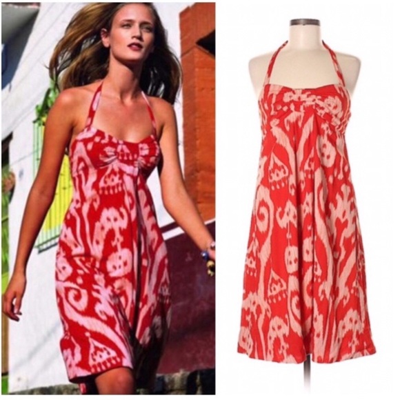 Anthropologie Dresses & Skirts - Anthropologie Maeve Halter Casual Dress Size 8